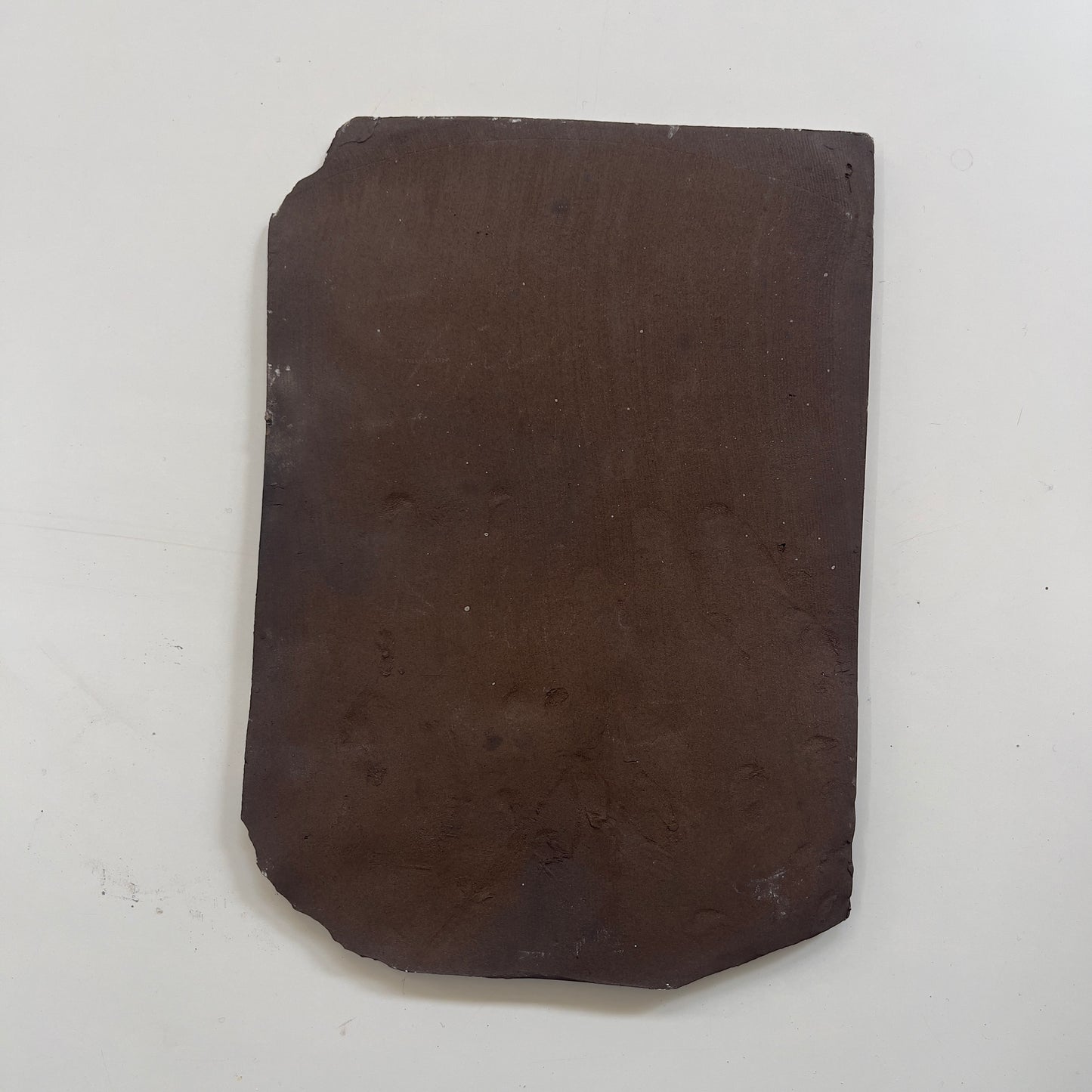 Drawing on stoneware Tile (2024)