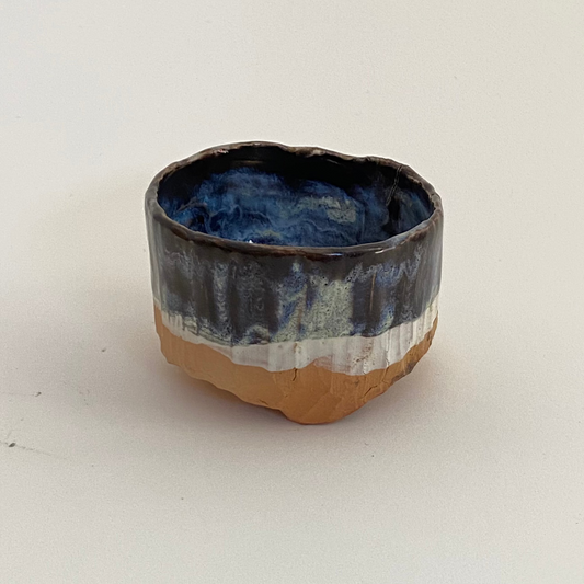 Small, Carved, Sake Cup 01