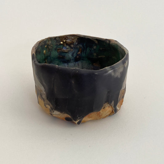 Small, Carved, Sake Cup 02