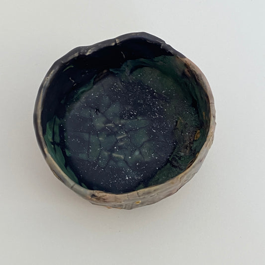 Small, Carved, Sake Cup 02