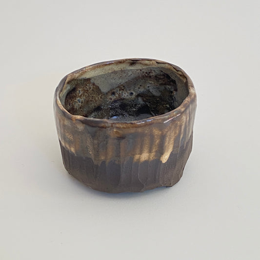 Small, Carved, Sake Cup 03