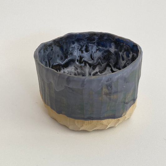 Small, Carved, Sake Cup 04