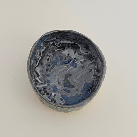 Small, Carved, Sake Cup 04