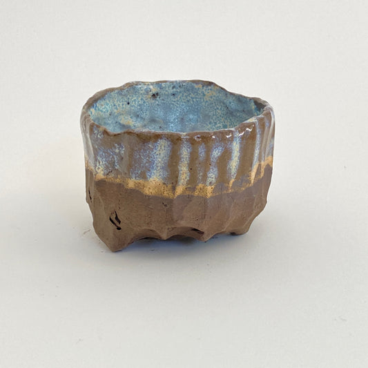 Small, Carved, Sake Cup 07