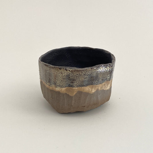Small, Carved, Sake Cup 09