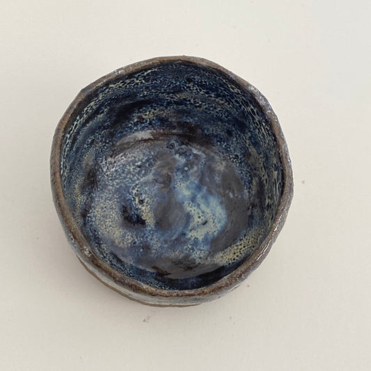 Small, Carved, Sake Cup 10