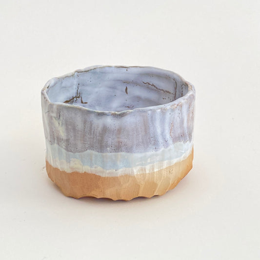 Small, Carved, Sake Cup 11