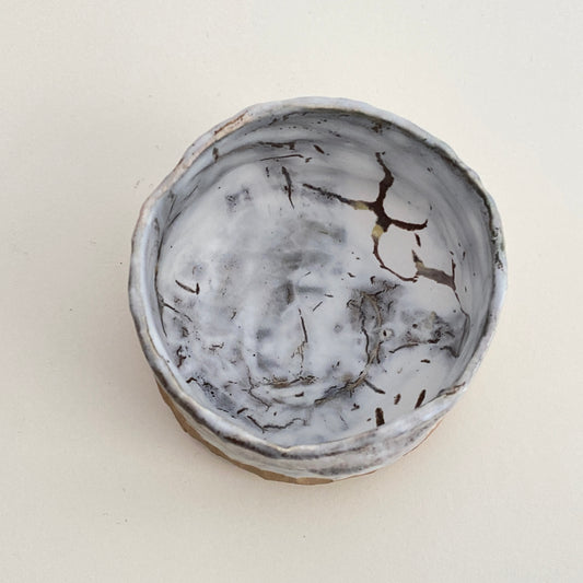 Small, Carved, Sake Cup 11