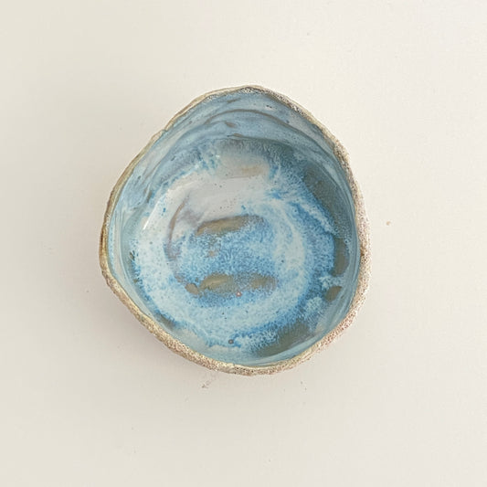 Small, Carved, Sake Cup 12