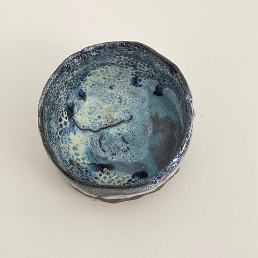 Small, Carved, Sake Cup 15