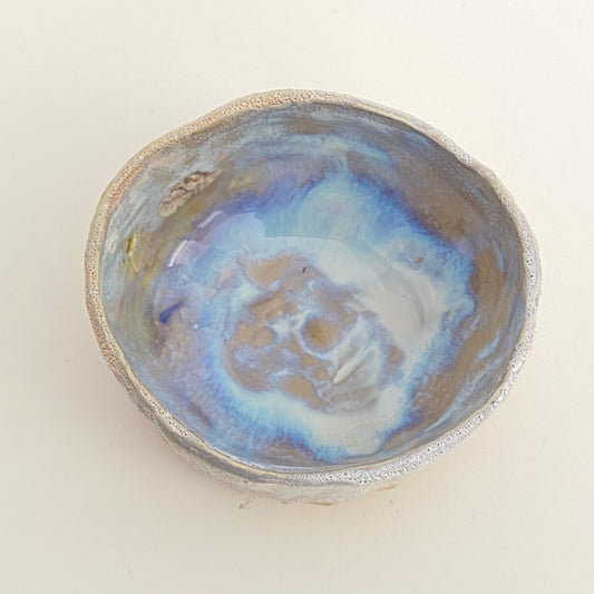 Small, Carved, Sake Cup 17