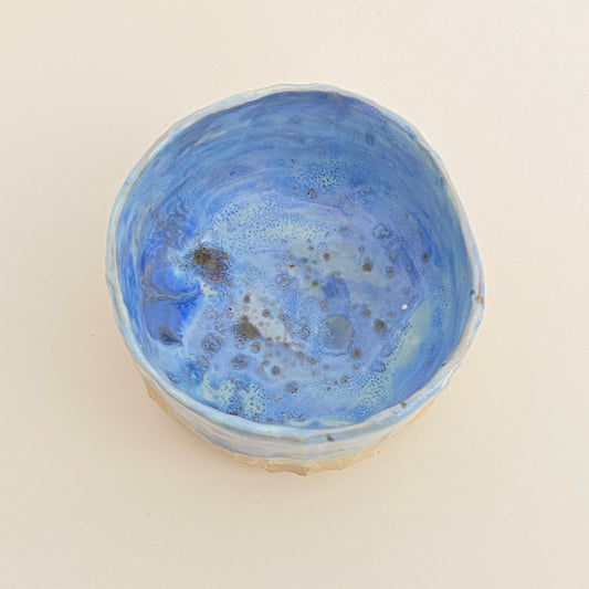 Small, Carved, Sake Cup 18