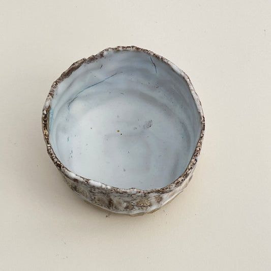 Small, Carved, Sake Cup 19