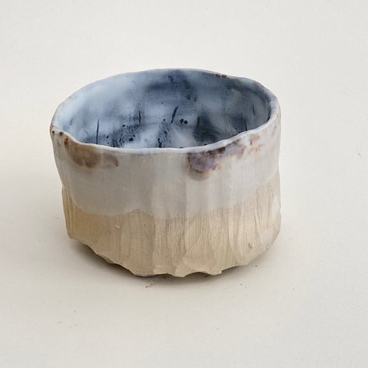 Small, Carved, Sake Cup 20