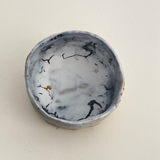 Small, Carved, Sake Cup 20