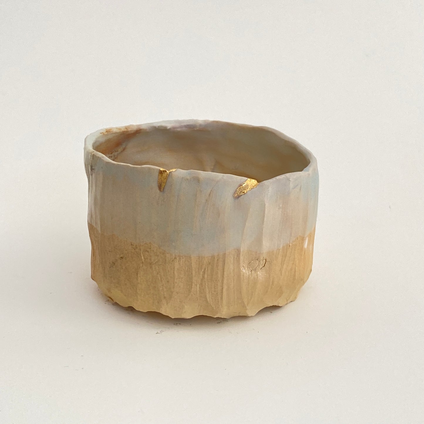 Small, Carved, Sake Cup 21