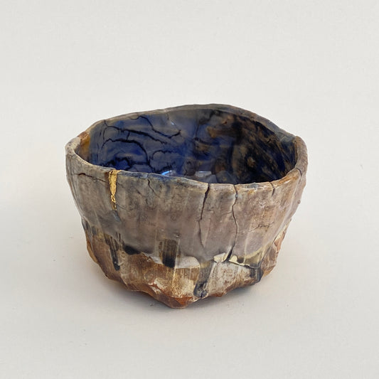 Small, Carved, Sake Cup 23