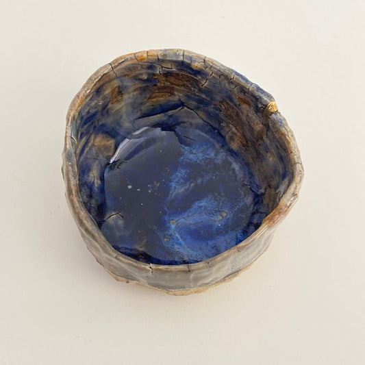 Small, Carved, Sake Cup 23