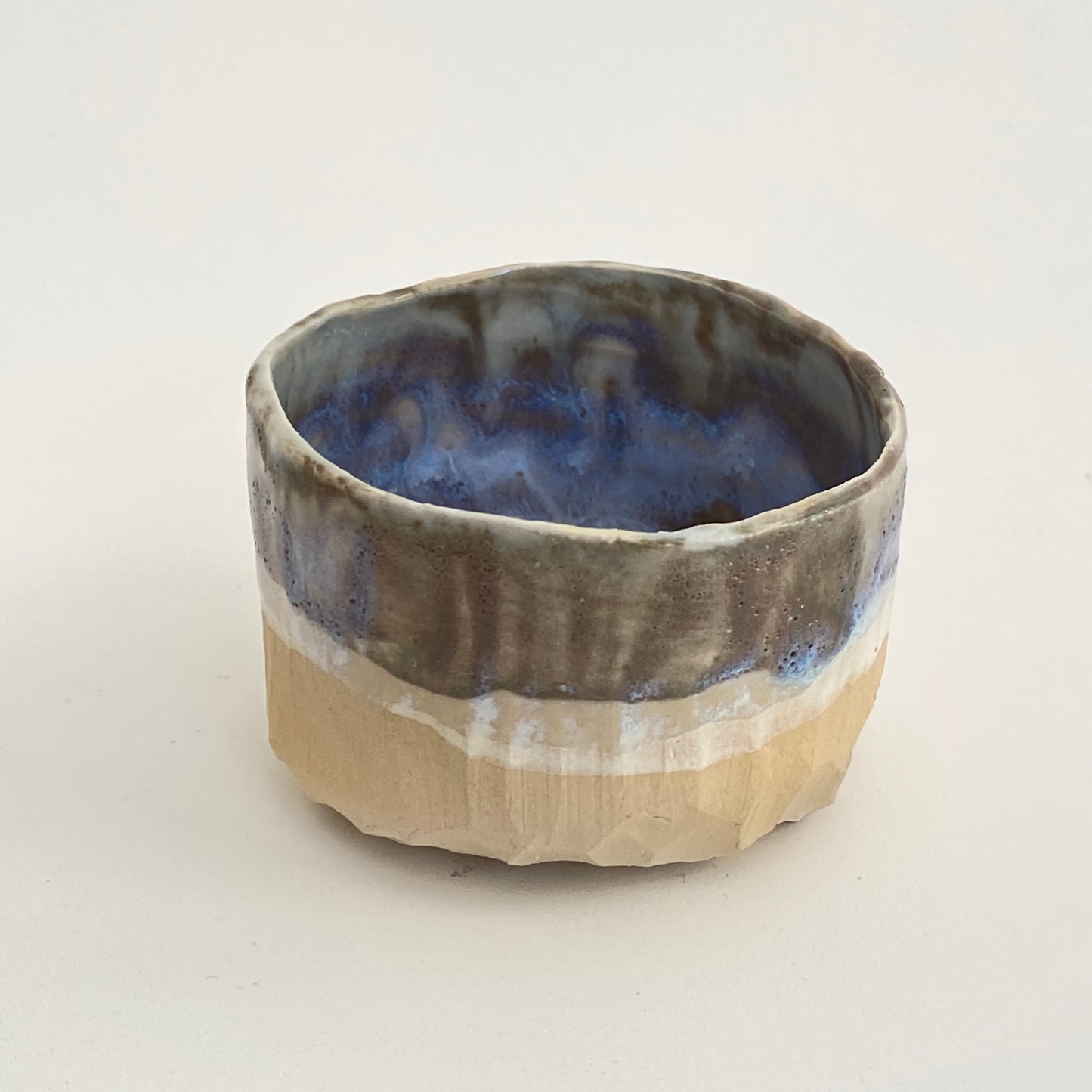 Small, Carved, Sake Cup 24