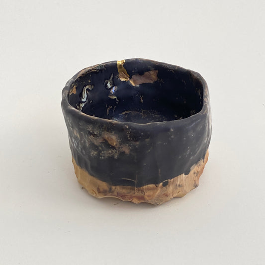 Small, Carved, Sake Cup 27