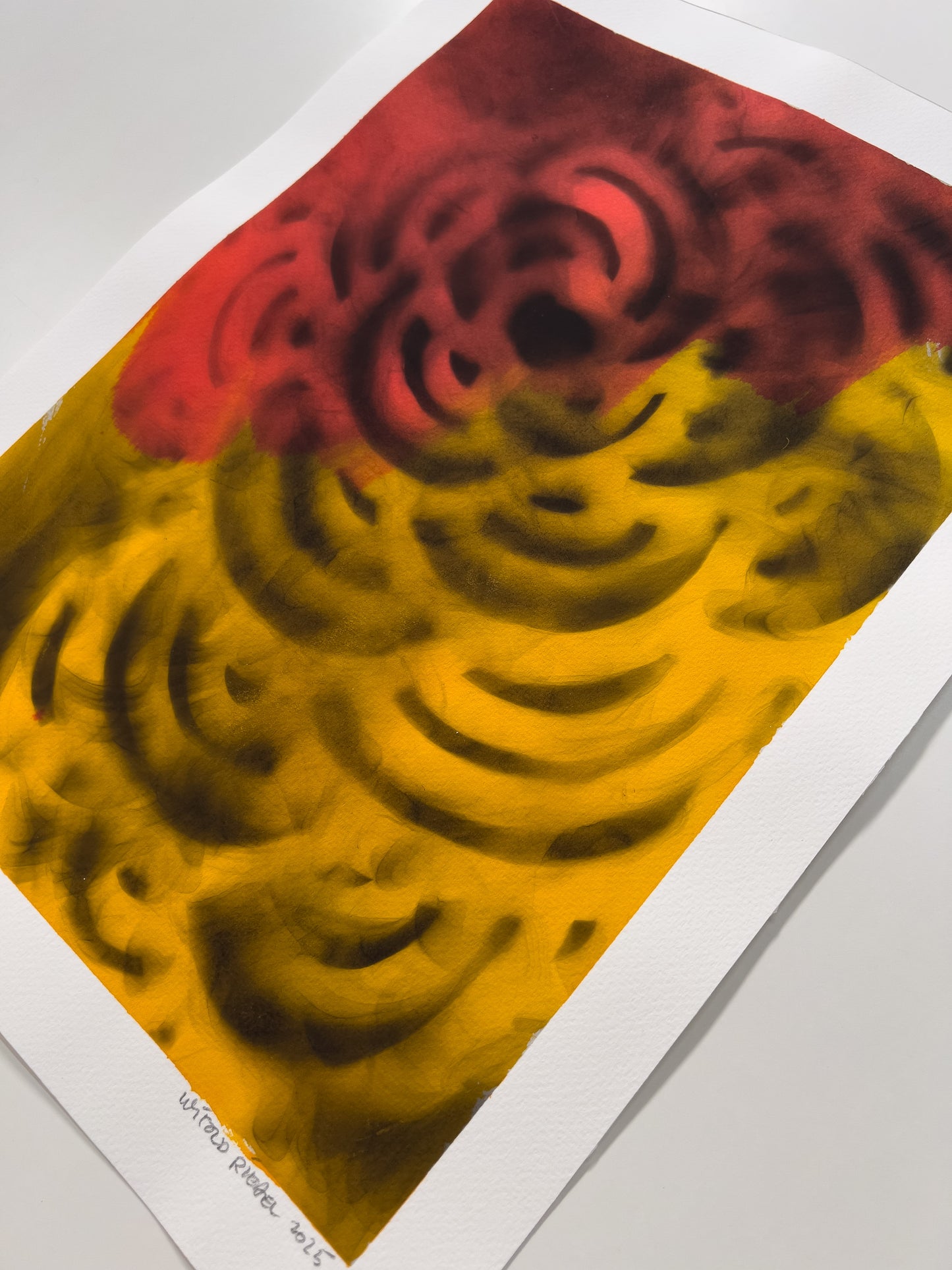 Smoke-Particle Photogram Drawing 005