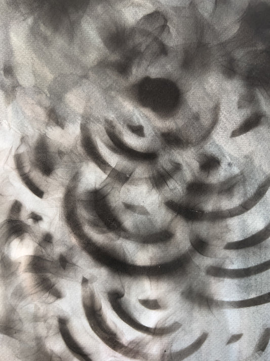 Smoke-Particle Photogram Drawing 006