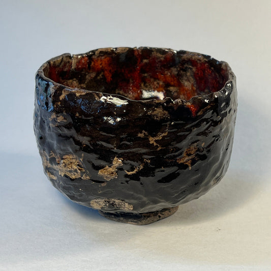 Complex Kurinuki Tea Bowl