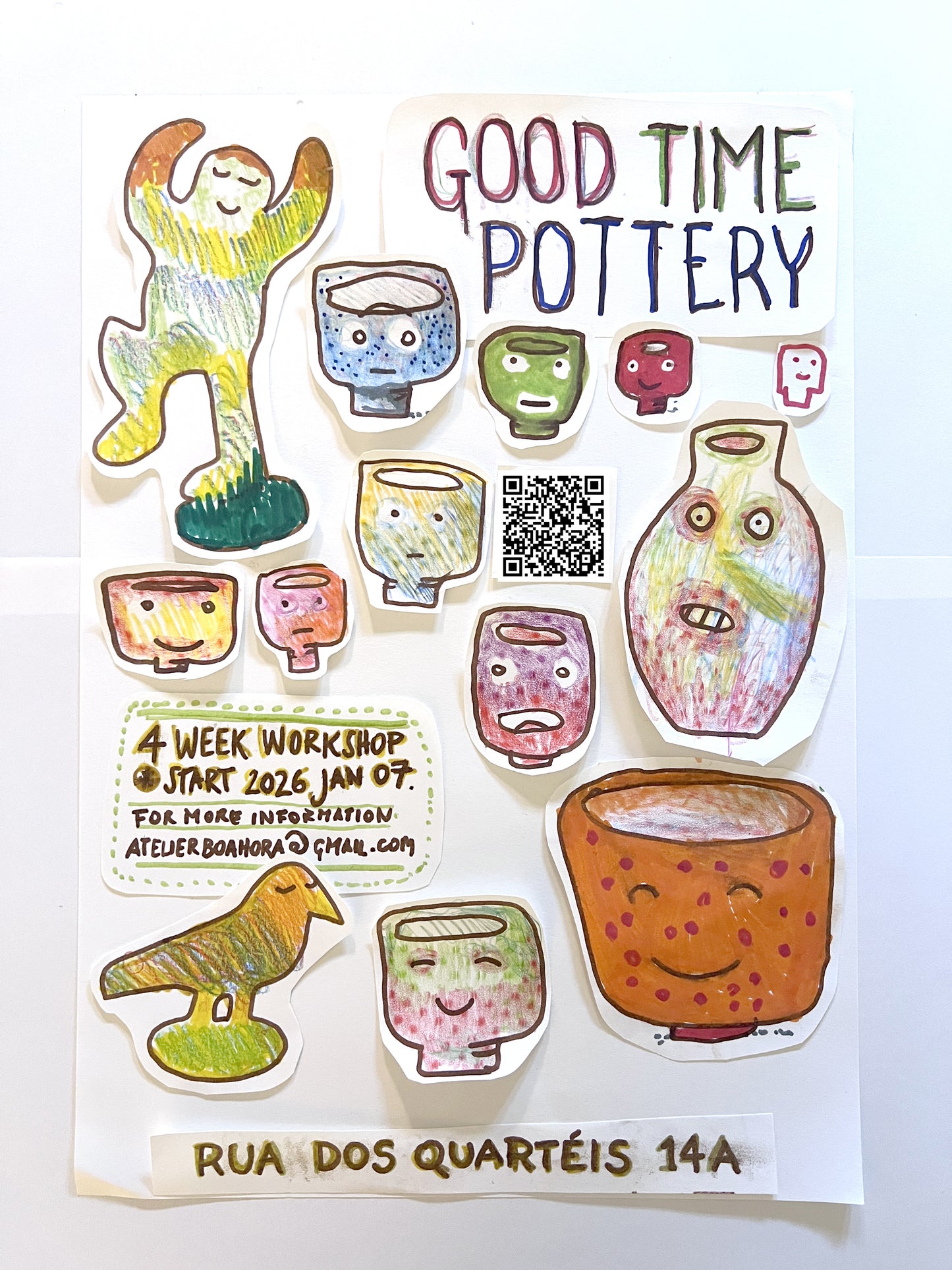Good Time Pottery Workshop, January 2026 Wednesdays