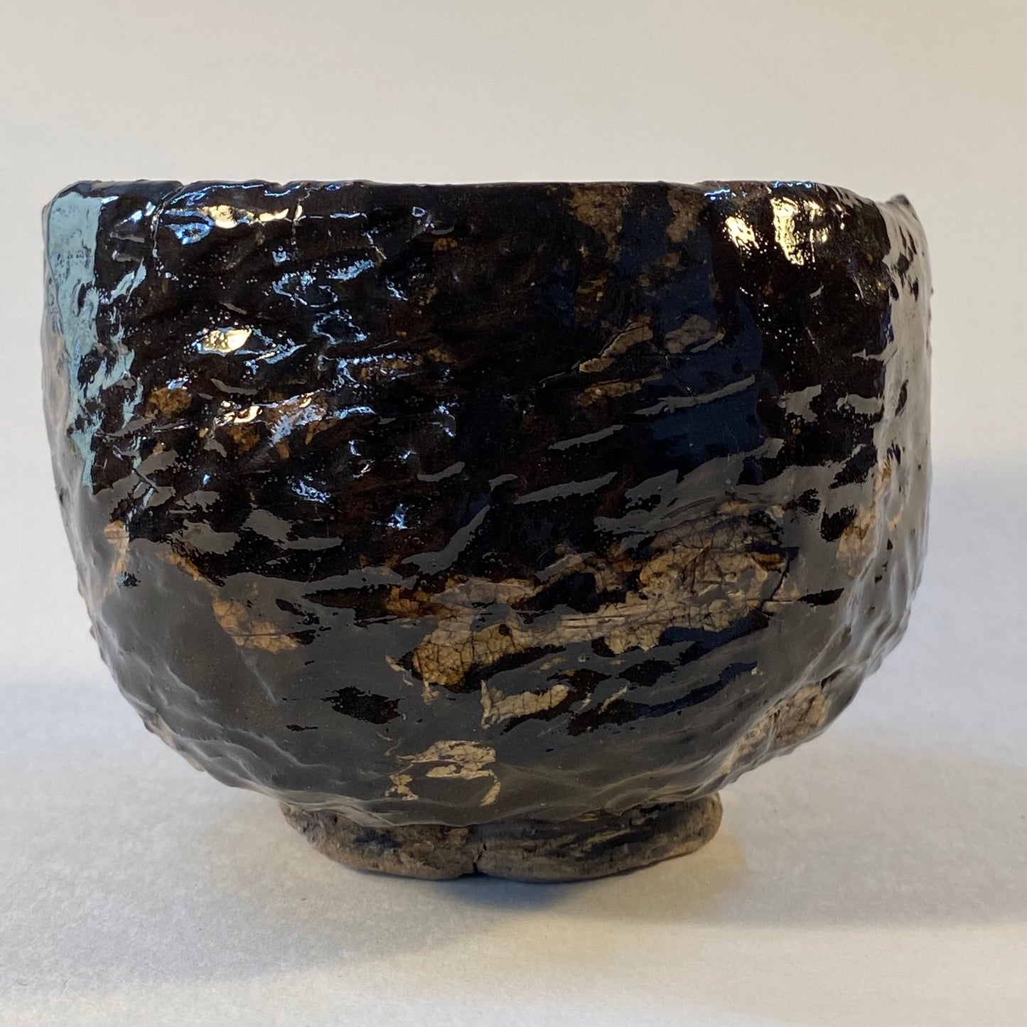 Complex Kurinuki Tea Bowl