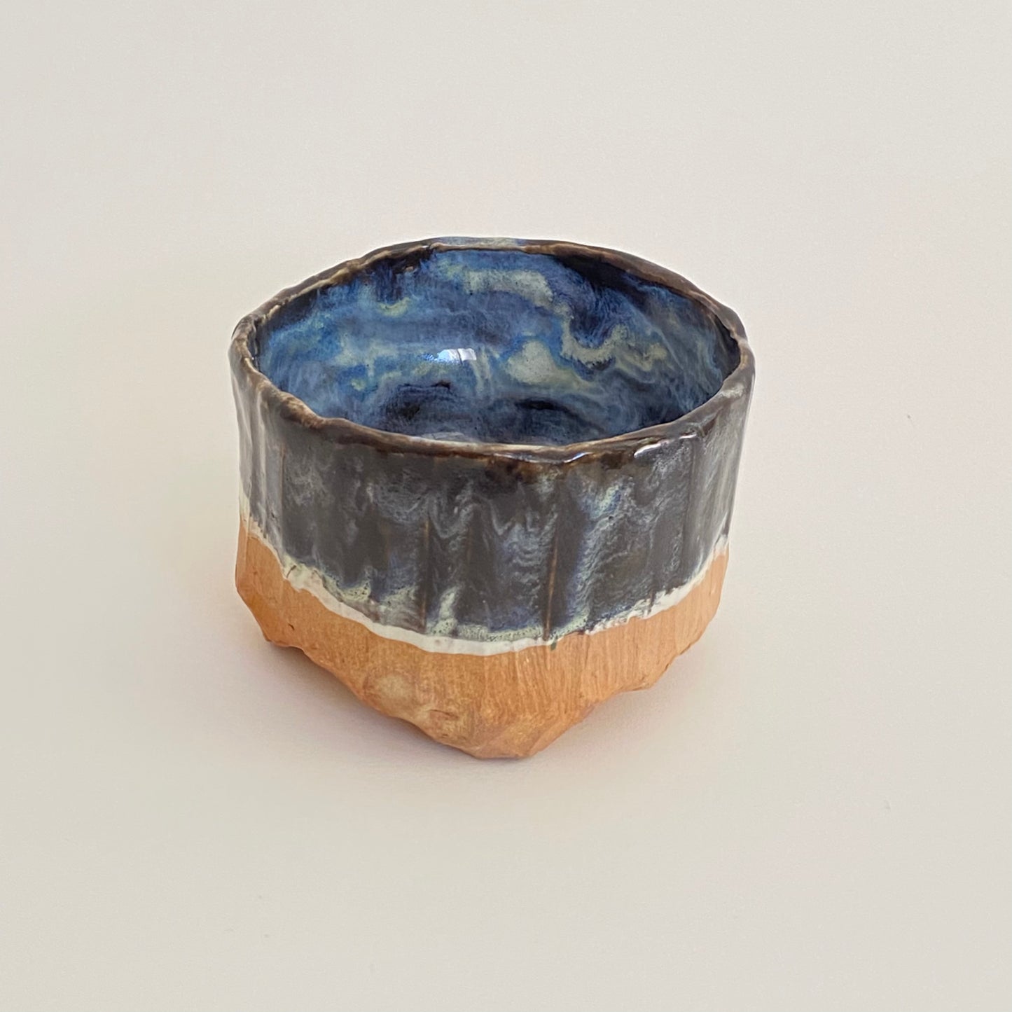 Small, Carved, Sake Cup 01