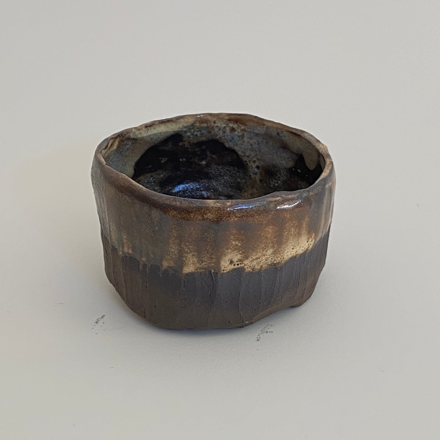 Small, Carved, Sake Cup 03