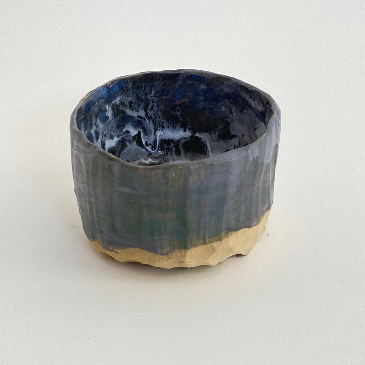 Small, Carved, Sake Cup 04