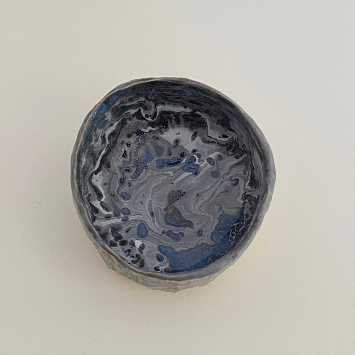 Small, Carved, Sake Cup 04