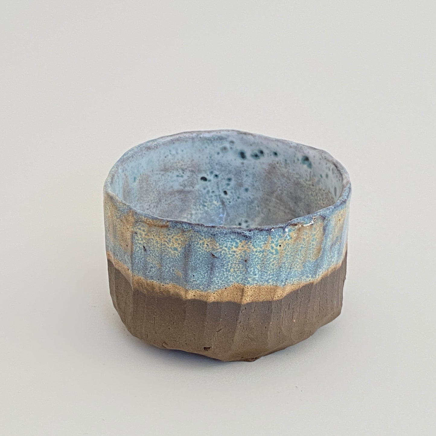 Small, Carved, Sake Cup 06