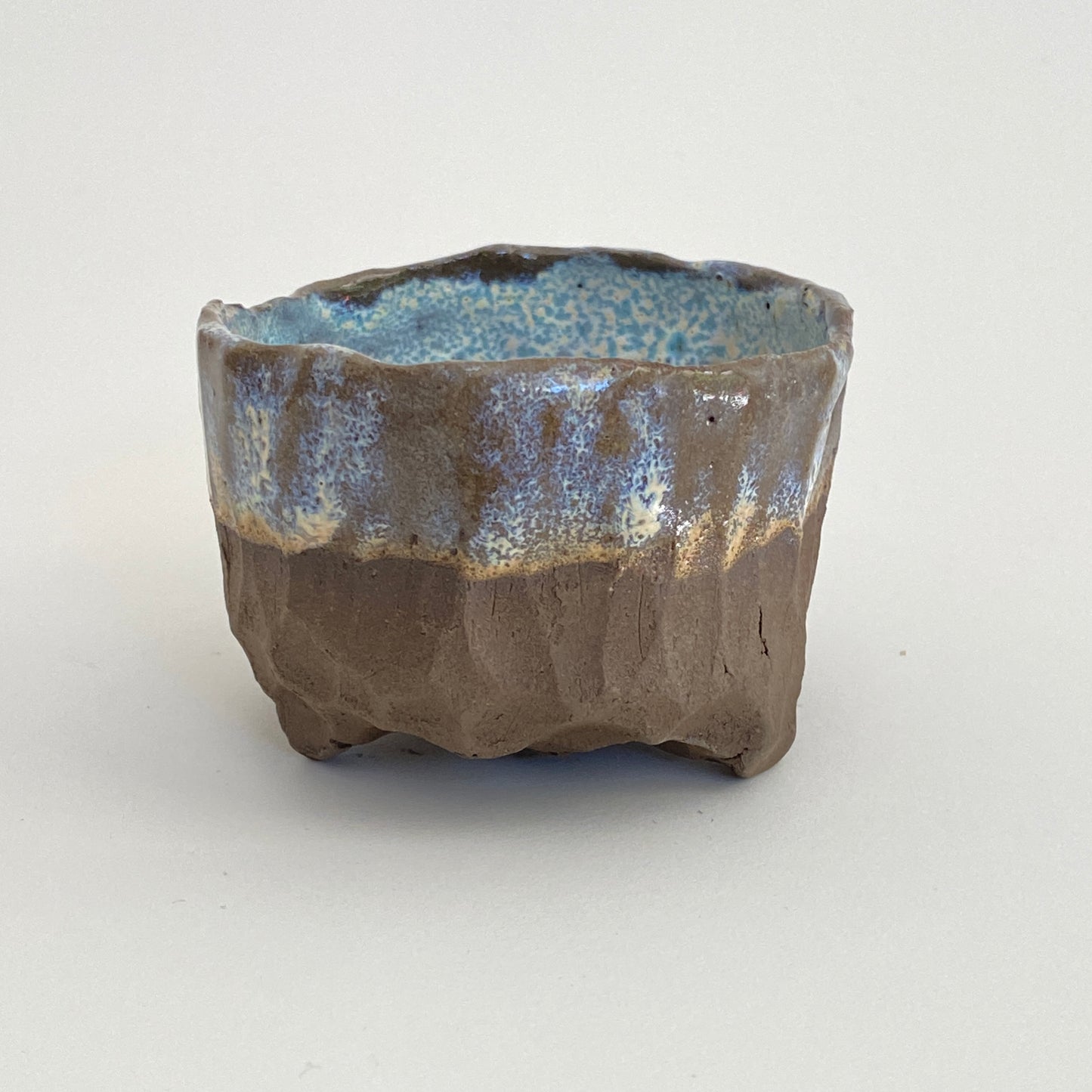 Small, Carved, Sake Cup 07