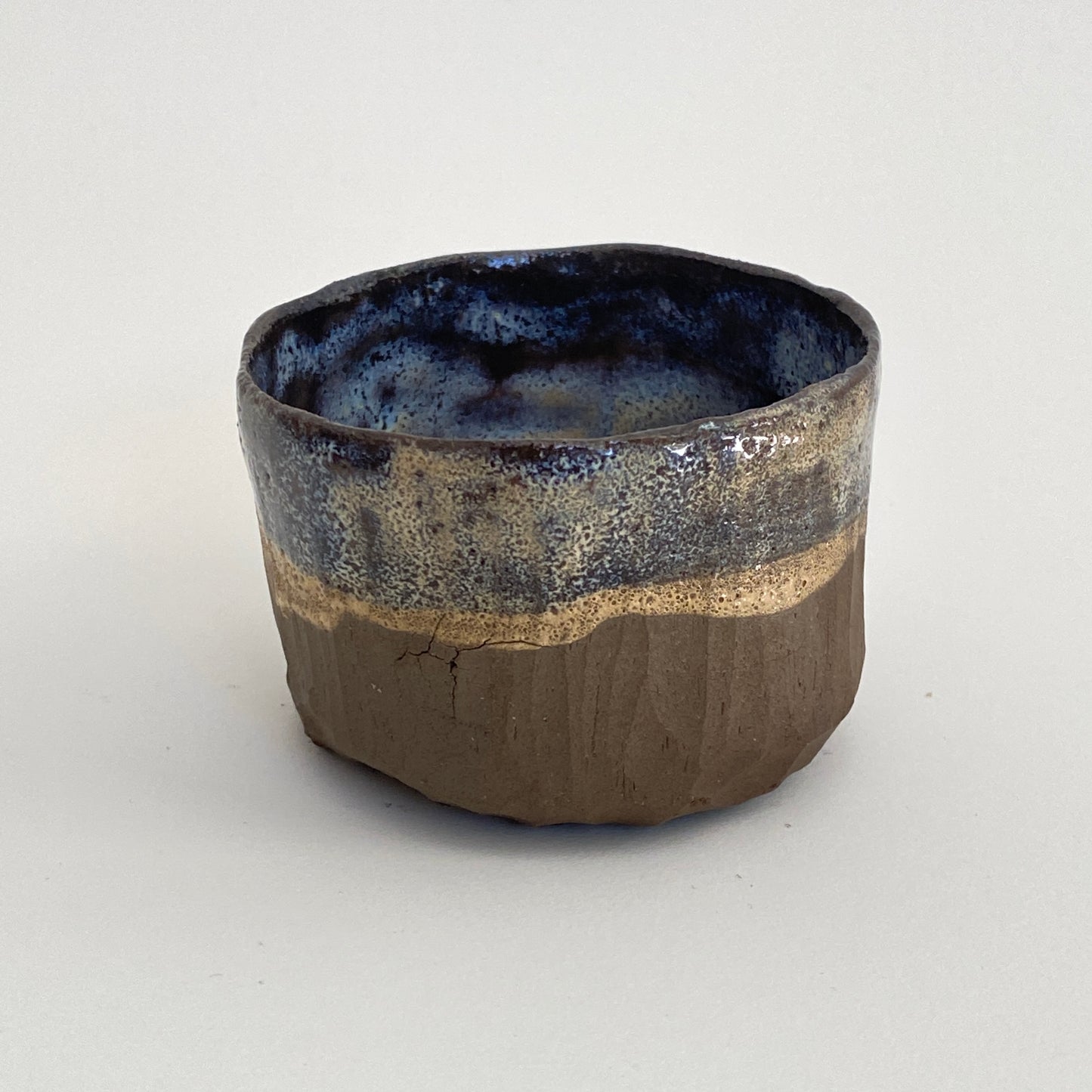 Small, Carved, Sake Cup 08