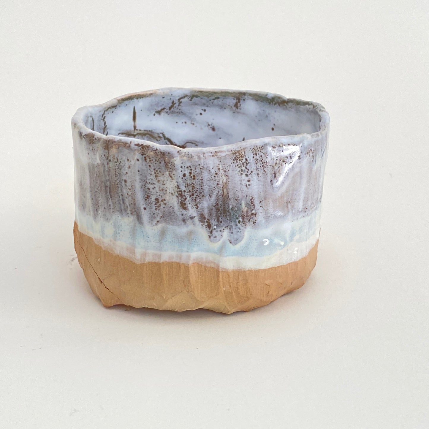 Small, Carved, Sake Cup 11