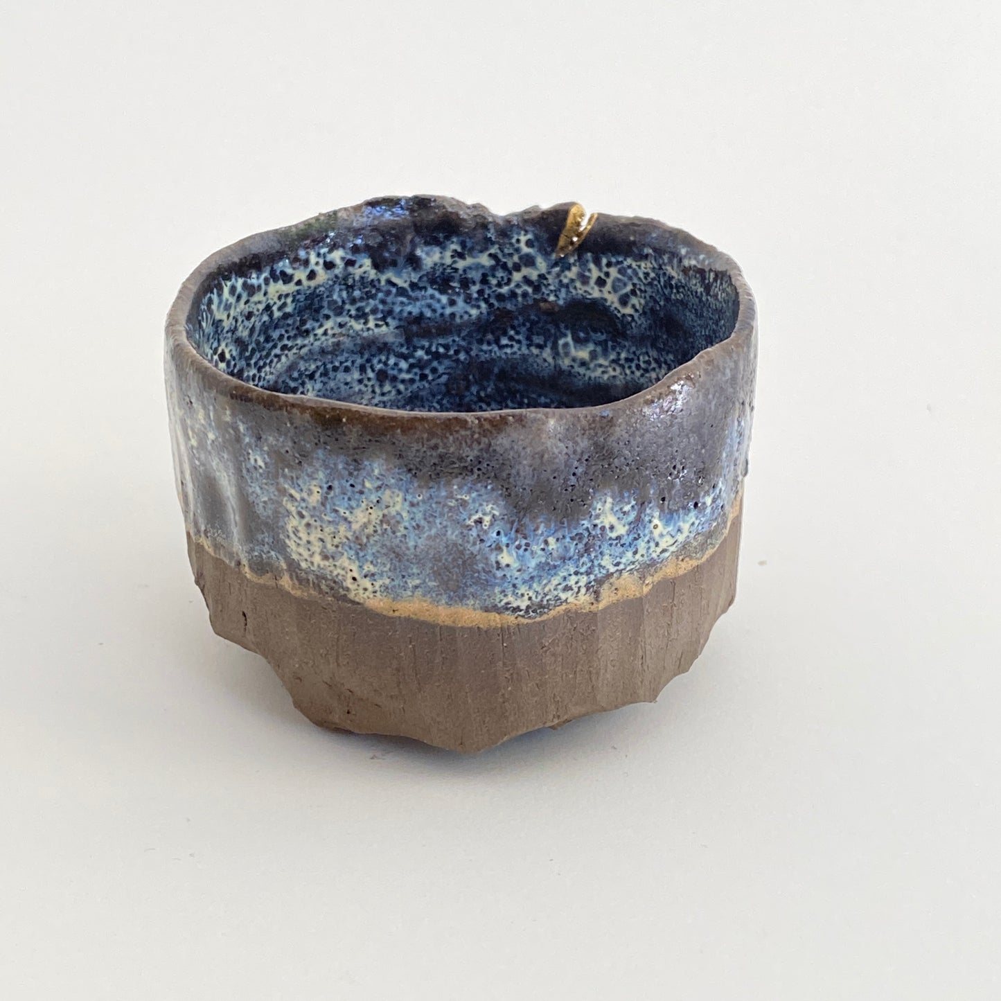 Small, Carved, Sake Cup 14