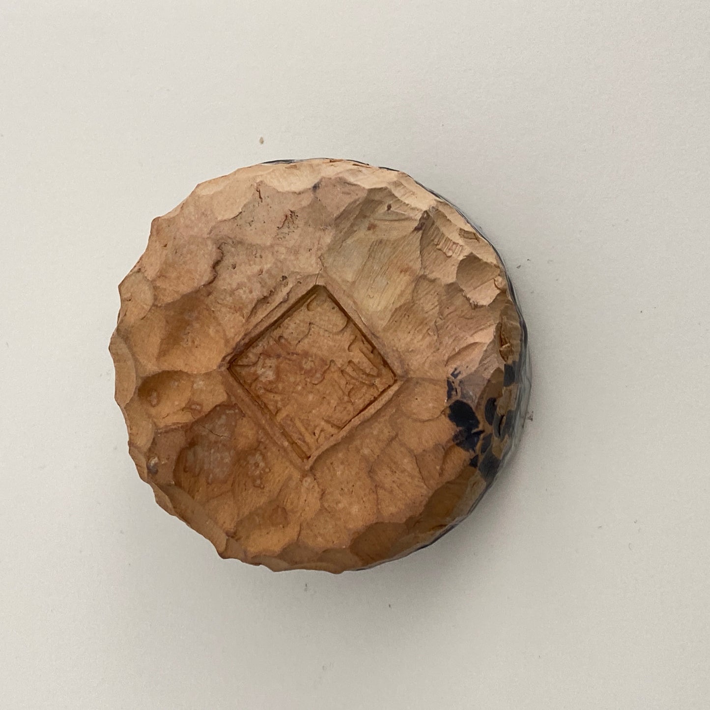 Small, Carved, Sake Cup 16