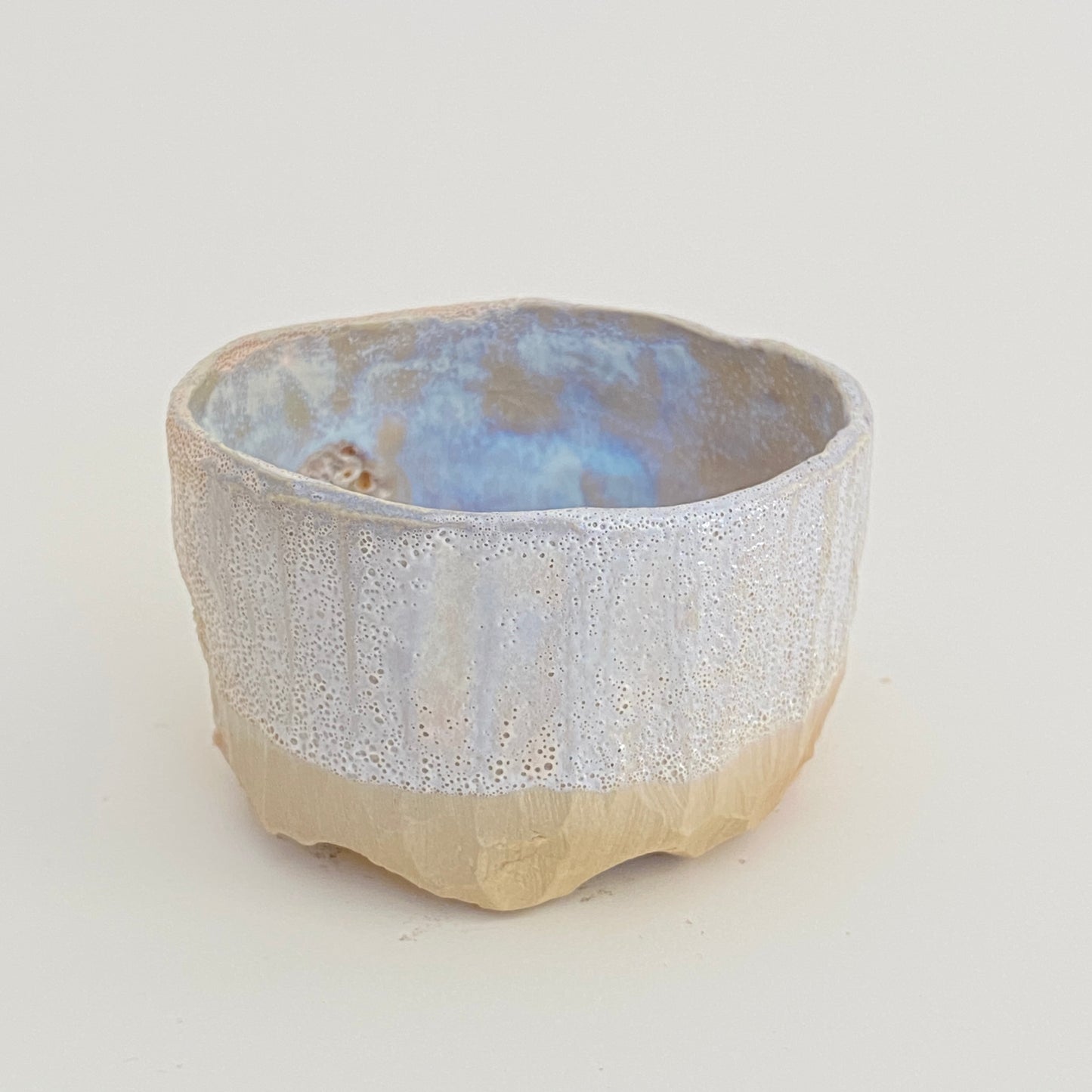 Small, Carved, Sake Cup 17