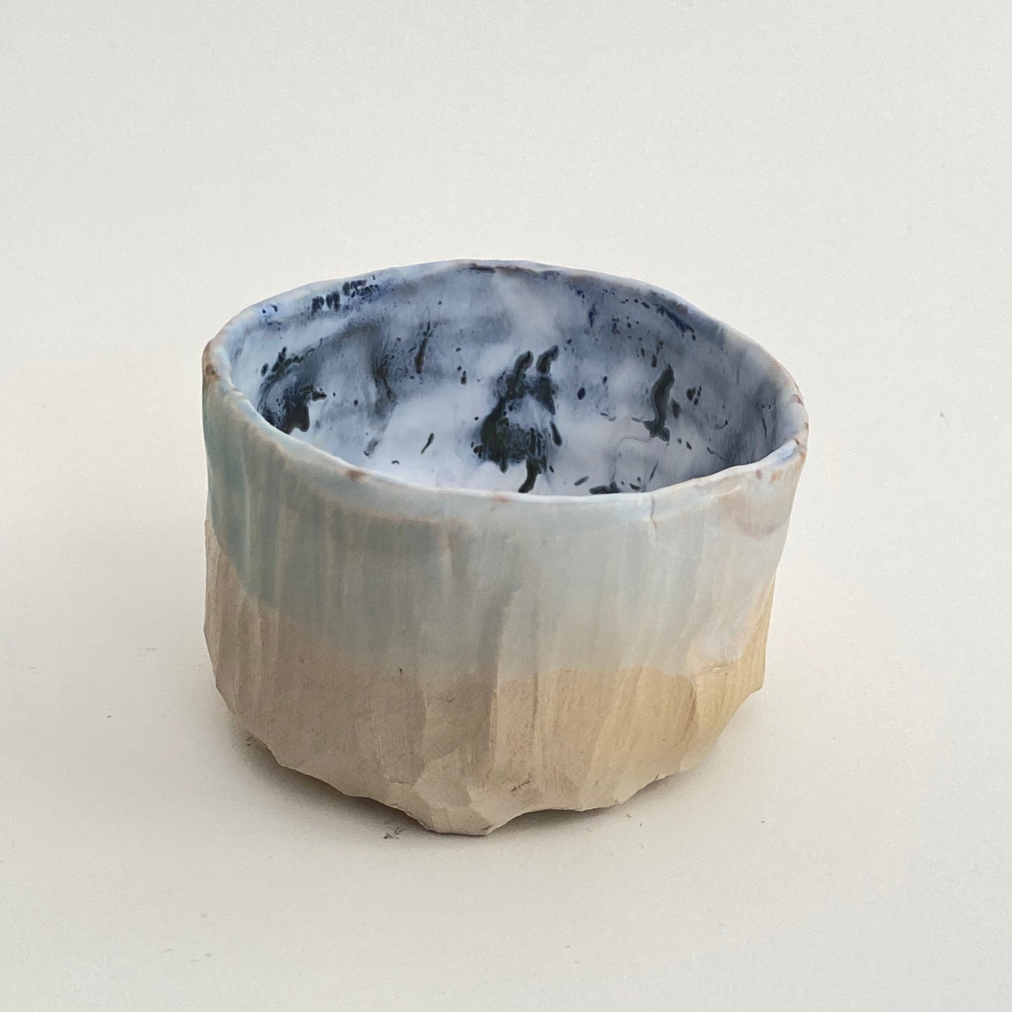 Small, Carved, Sake Cup 20