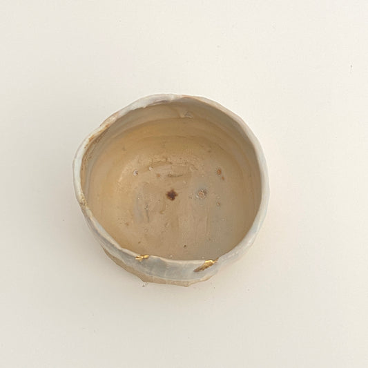 Small, Carved, Sake Cup 21