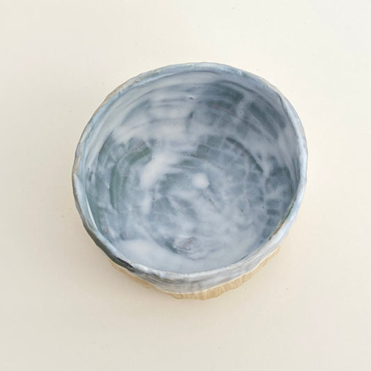 Small, Carved, Sake Cup 22