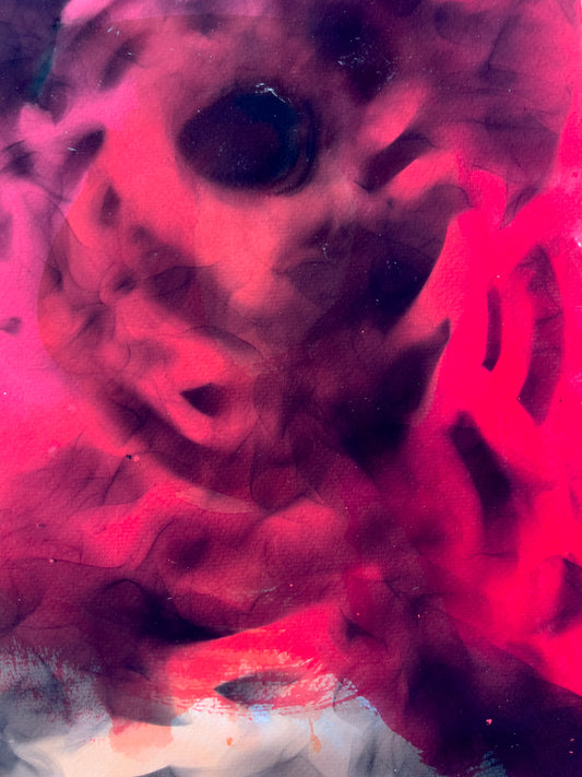 Smoke-Particle Photogram Drawing 003