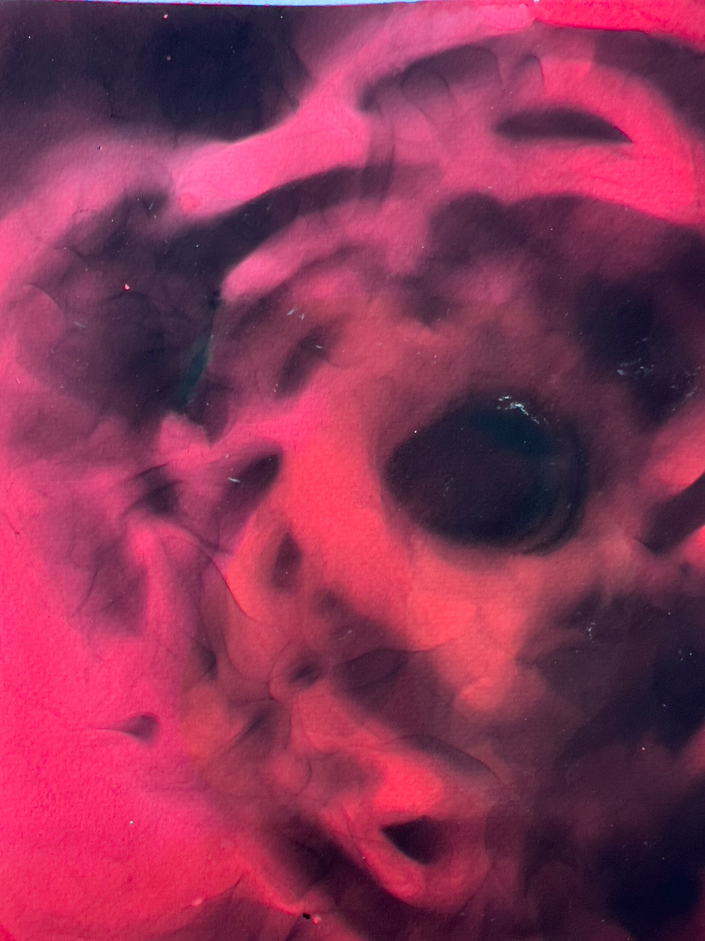 Smoke-Particle Photogram Drawing 003