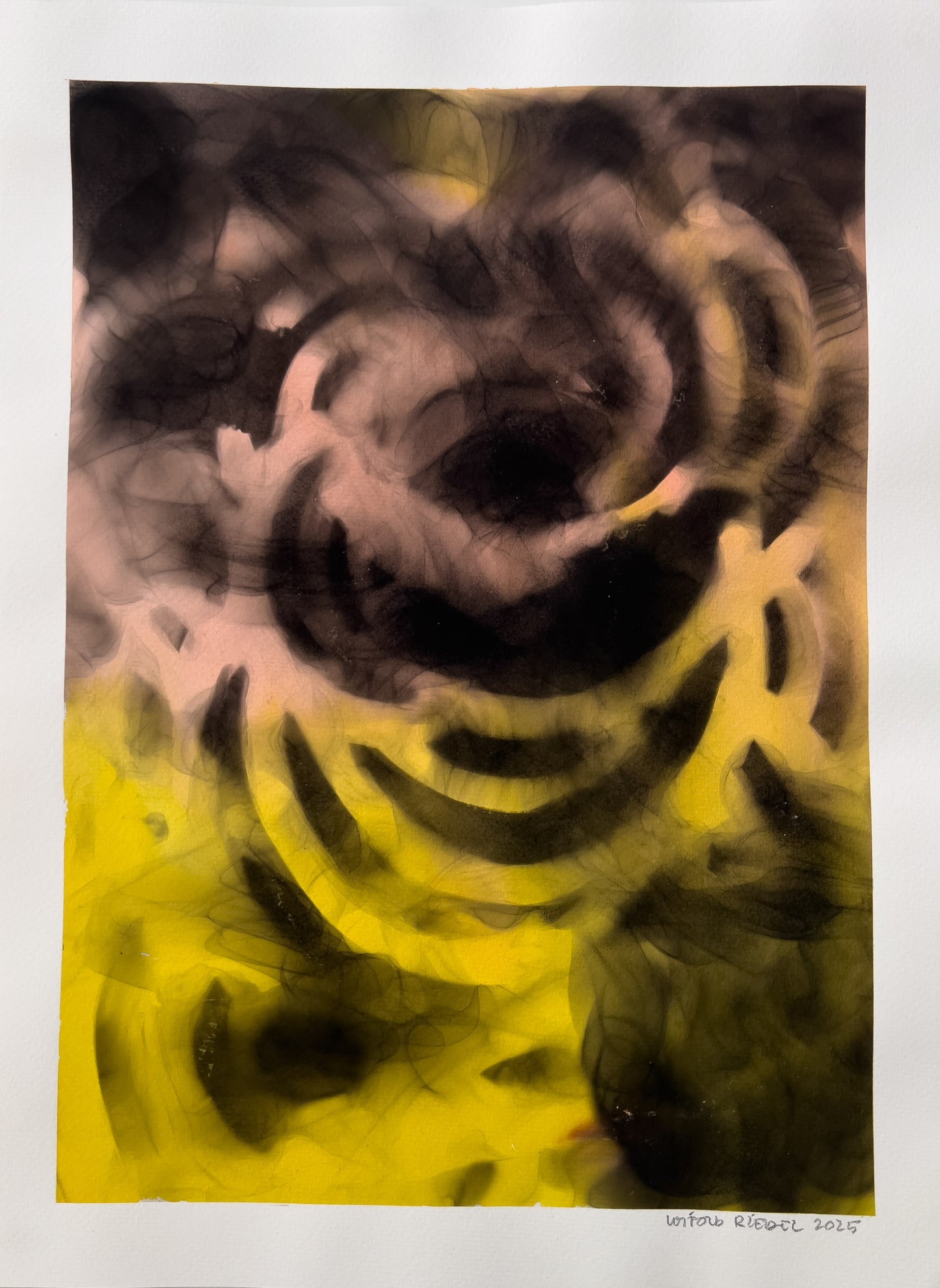 Smoke-Particle Photogram Drawing 009