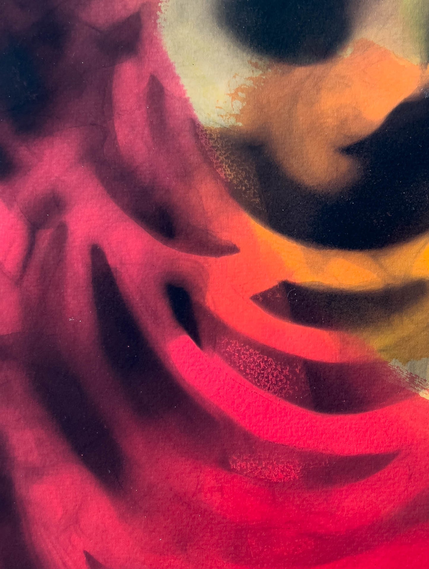 Smoke-Particle Photogram Drawing 001