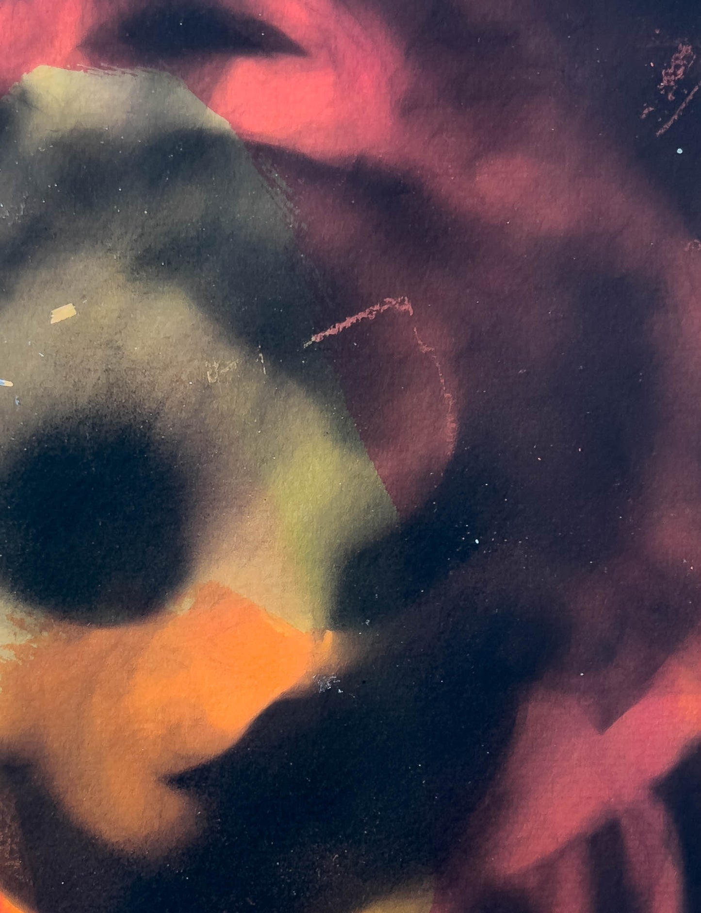 Smoke-Particle Photogram Drawing 001