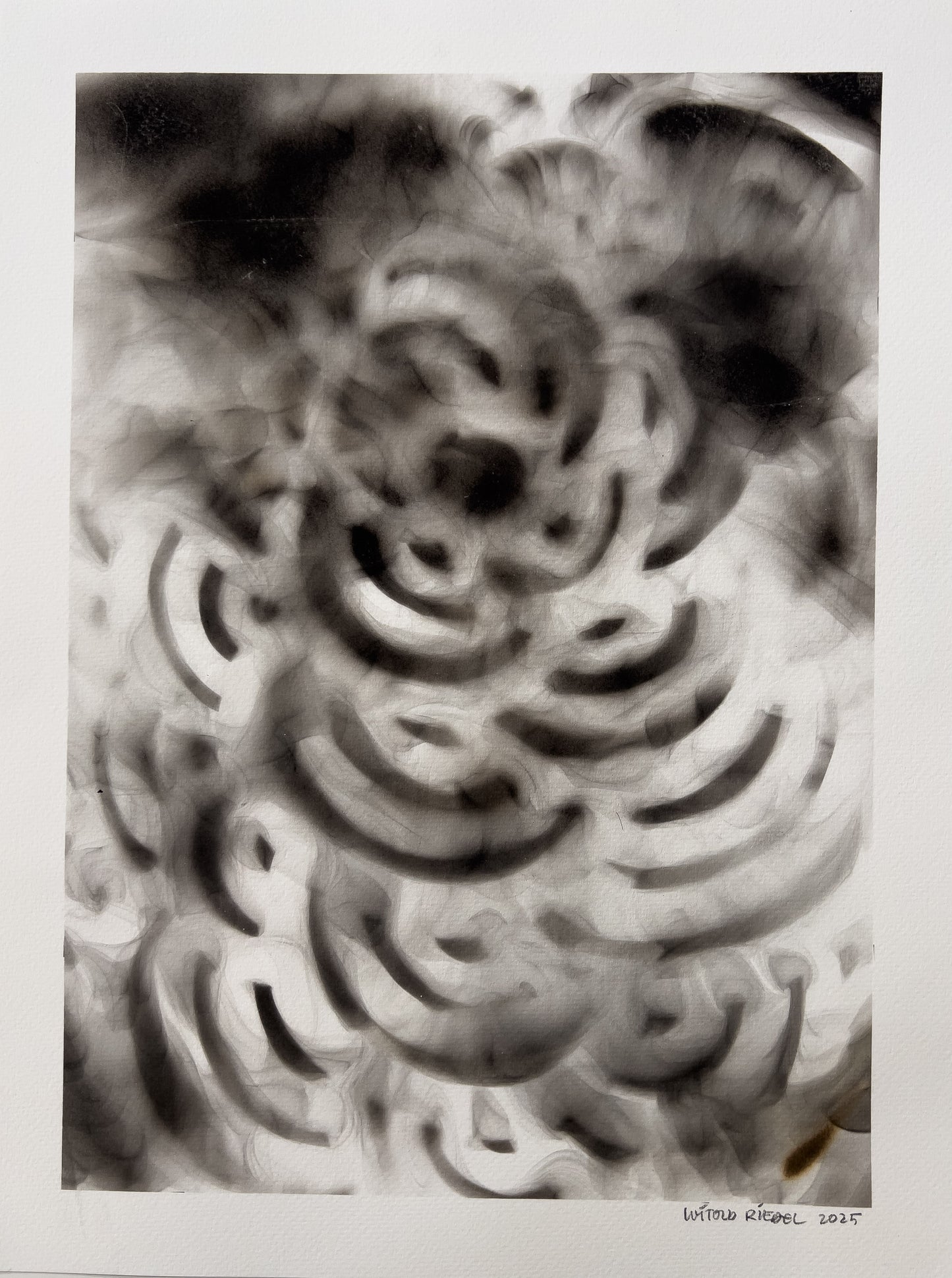 Smoke-Particle Photogram Drawing 012