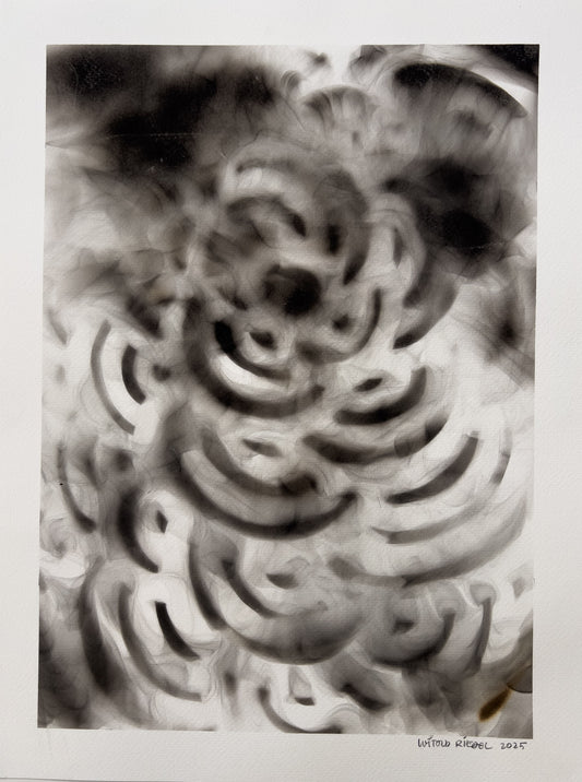 Smoke-Particle Photogram Drawing 012